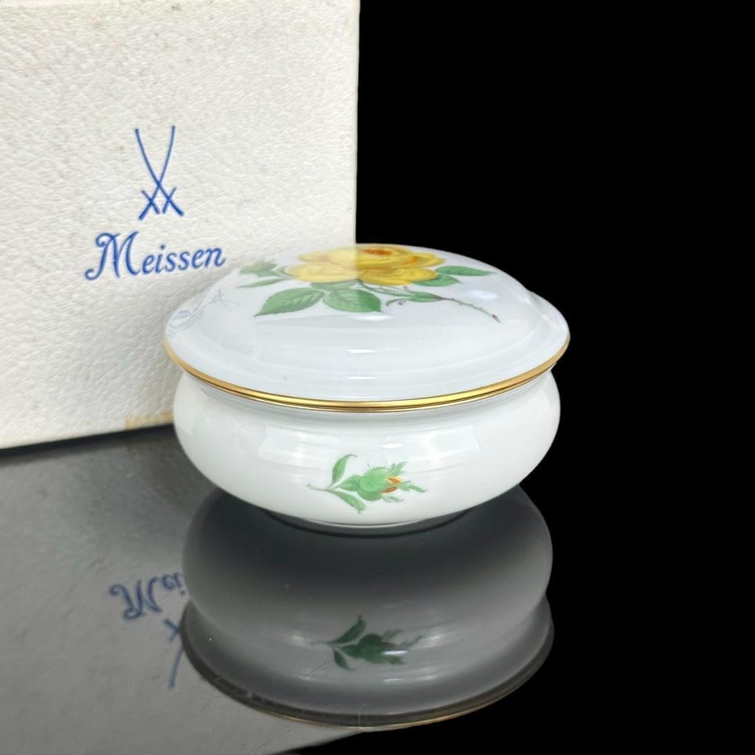 マイセン meissen 小物入れ ボンボニエール ローズ 【公式通販】